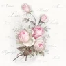 Guardanapo Decoupage Vintage Floral   Ref 8015