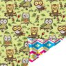2048 papel com estampa corujinhas 120g ref 2048