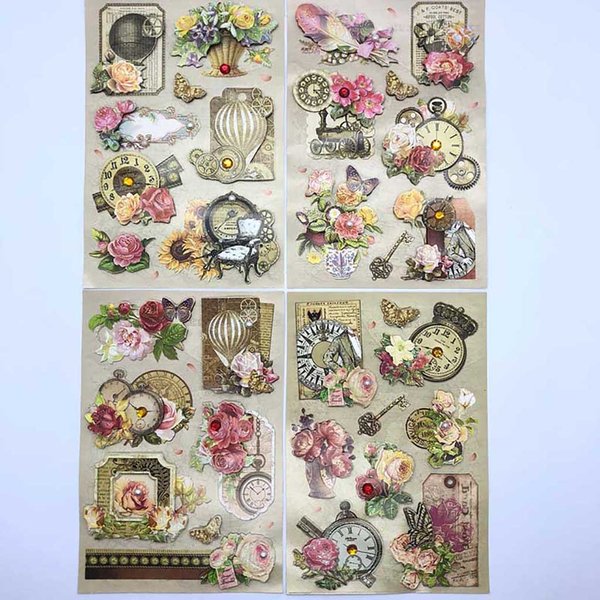 Adesivo Decorativo 3D - Ref. 609B Vintage