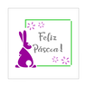 Stencil Feliz Páscoa - 30x30 - Ref 9873
