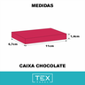 Caixa Chocolate Cancún - Kit com 5 un.
