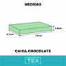 Caixa Chocolate Limão - Kit com 5 un