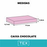 Caixa Chocolate Verona - Kit com 5 un