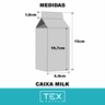 Caixa Milk Papel Especial Kit com 5 un
