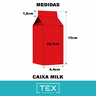 Caixa Milk Metal Black - Kit com 3 un. Ref CMM35