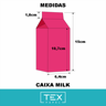 Caixa Milk Cancún - Kit com 5 un. Ref CMT29