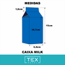 Caixa Milk Grécia- Kit com 5 un. Ref CMT30