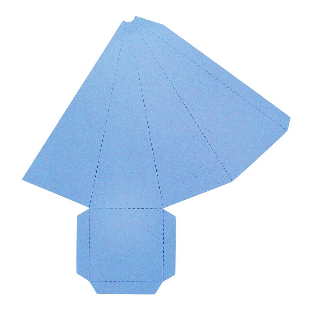 Caixa Pirâmide Verde Thaiti - Kit com 5 un. Ref CP27