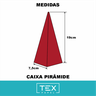 Caixa Pirâmide Pequim - Kit com 5 un. Ref CP11