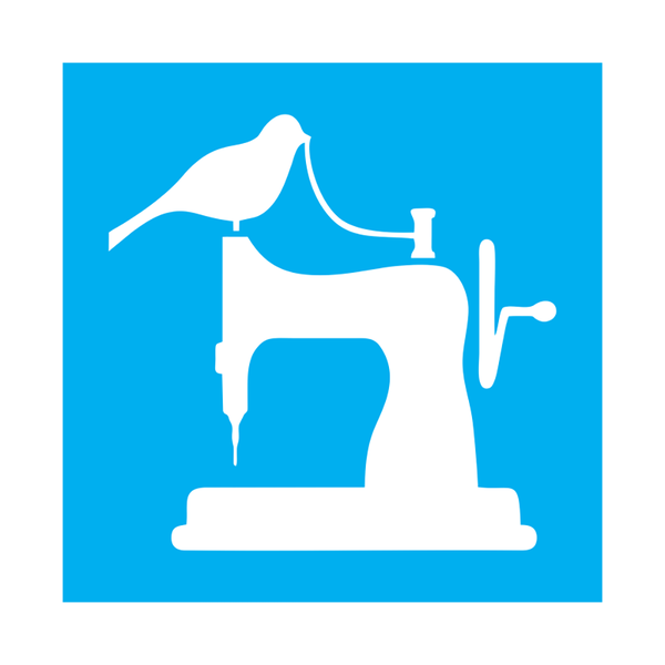 Stencil Máquina costura - 14x14 - Ref C135