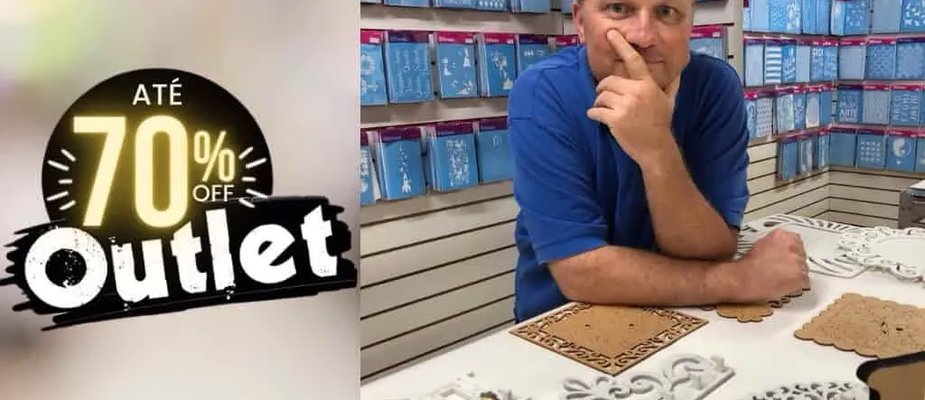 Stencil e acessórios para artesanato com até 70% Off você encontra no Outlet da Tamako Stencil e acessórios para artesanato com até 70% Off você encontra no Outlet da Tamako