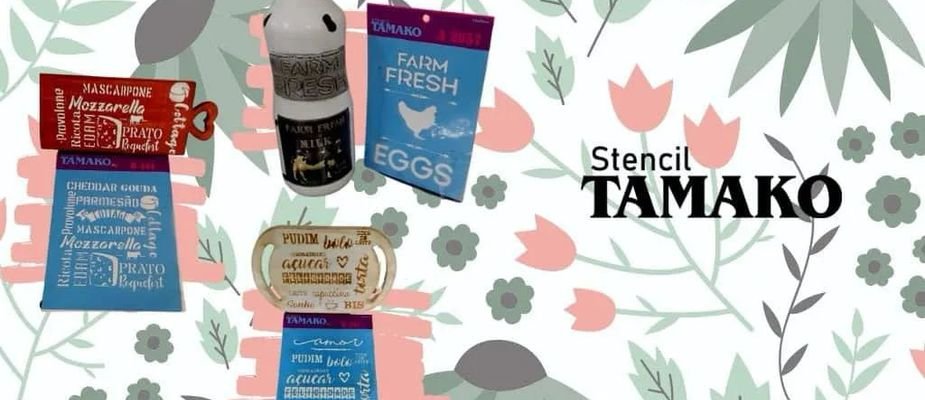 Trabalhos personalizados com Stencil Tamako Trabalhos personalizados com Stencil Tamako