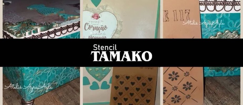 Trabalho artesanal feito com Stencil e EVA moldes da Tamako Trabalho artesanal feito com Stencil e EVA moldes da Tamako