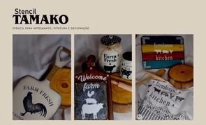 14 trabalhos em artesanato do atelie