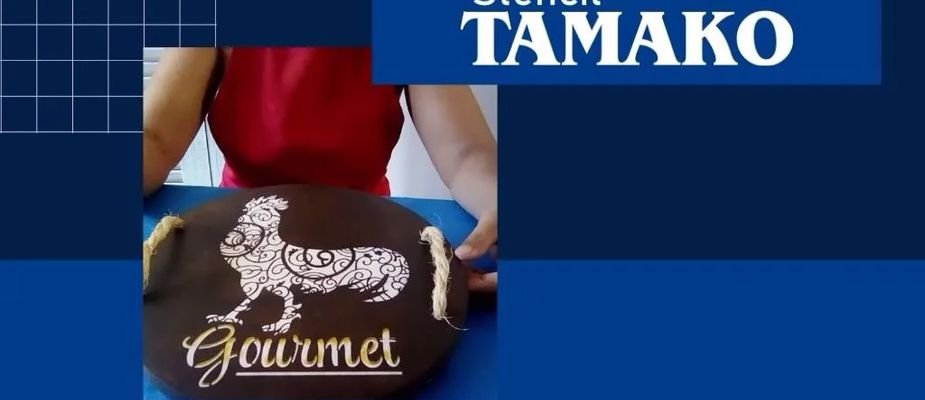 Stencil para artesanato e pintura em qualquer superficie