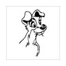 Stencil Cachorro - 30x30 - Ref D307