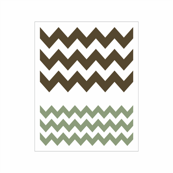 Stencil Zig Zag - 20x25 - Ref 9157
