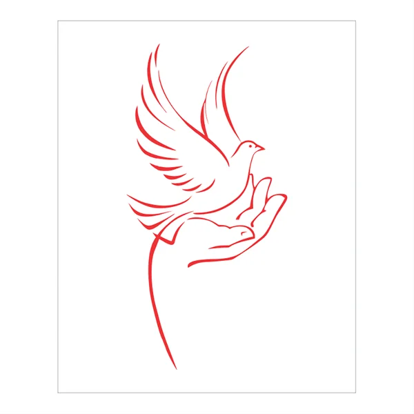 Stencil Pomba - 20x25 - Ref 9362
