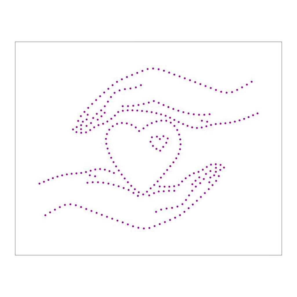 Stencil Pontilhado Amor - 20x25 - Ref B1169