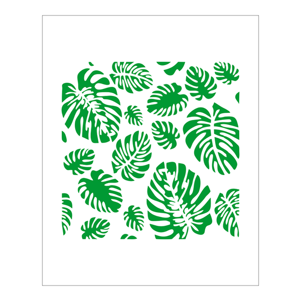 Stencil Plantas - 20x25 - Ref B458