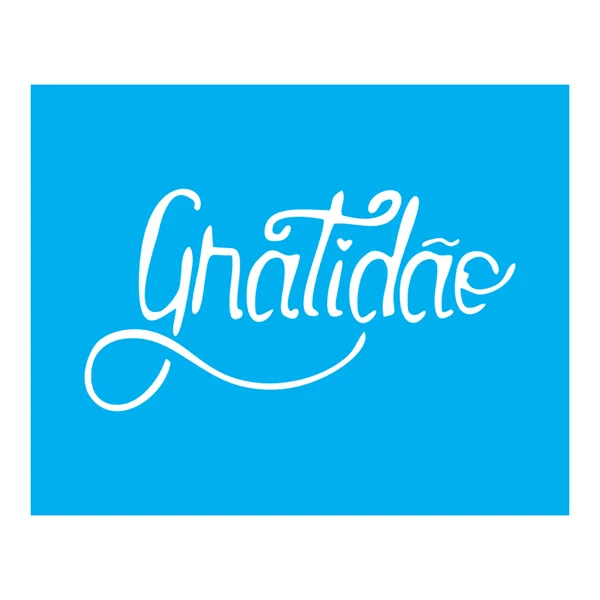 Stencil Gratidão - 20x25 - Ref B532