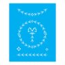 Stencil Arabesco - 20x25 - Ref B975