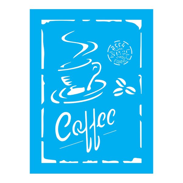 Kit Stencil 10 unid - Café - Ref 47