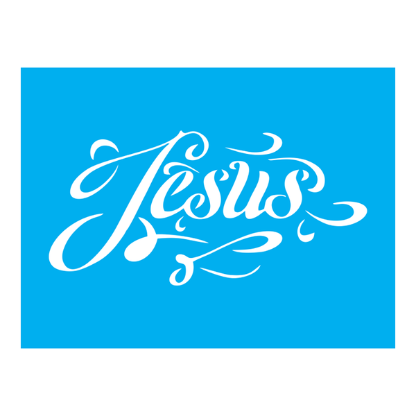 Stencil Jesus - 15x20 - Ref A2580