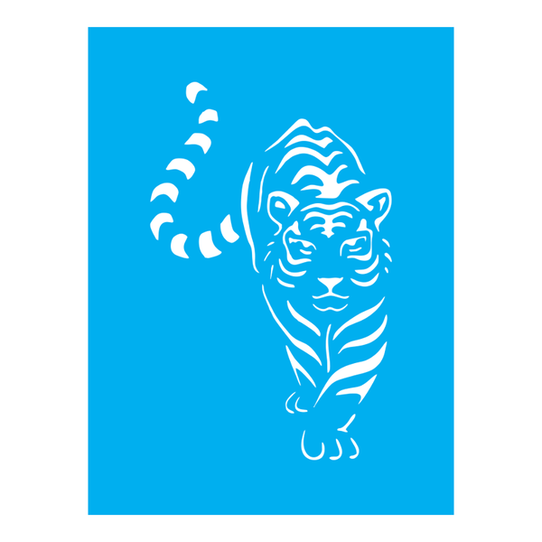 Stencil Tigre - 15x20 - Ref A2595