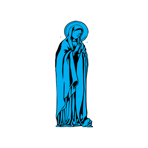 アートヤーン(239)  約54g  1544円 stencil-nossa-senhora-15x20-