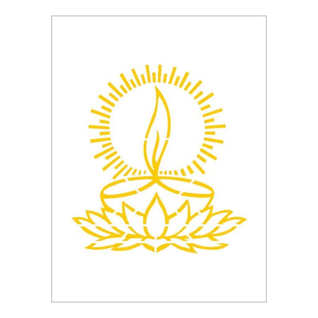 Stencil Vela - 15x20 - Ref A3691