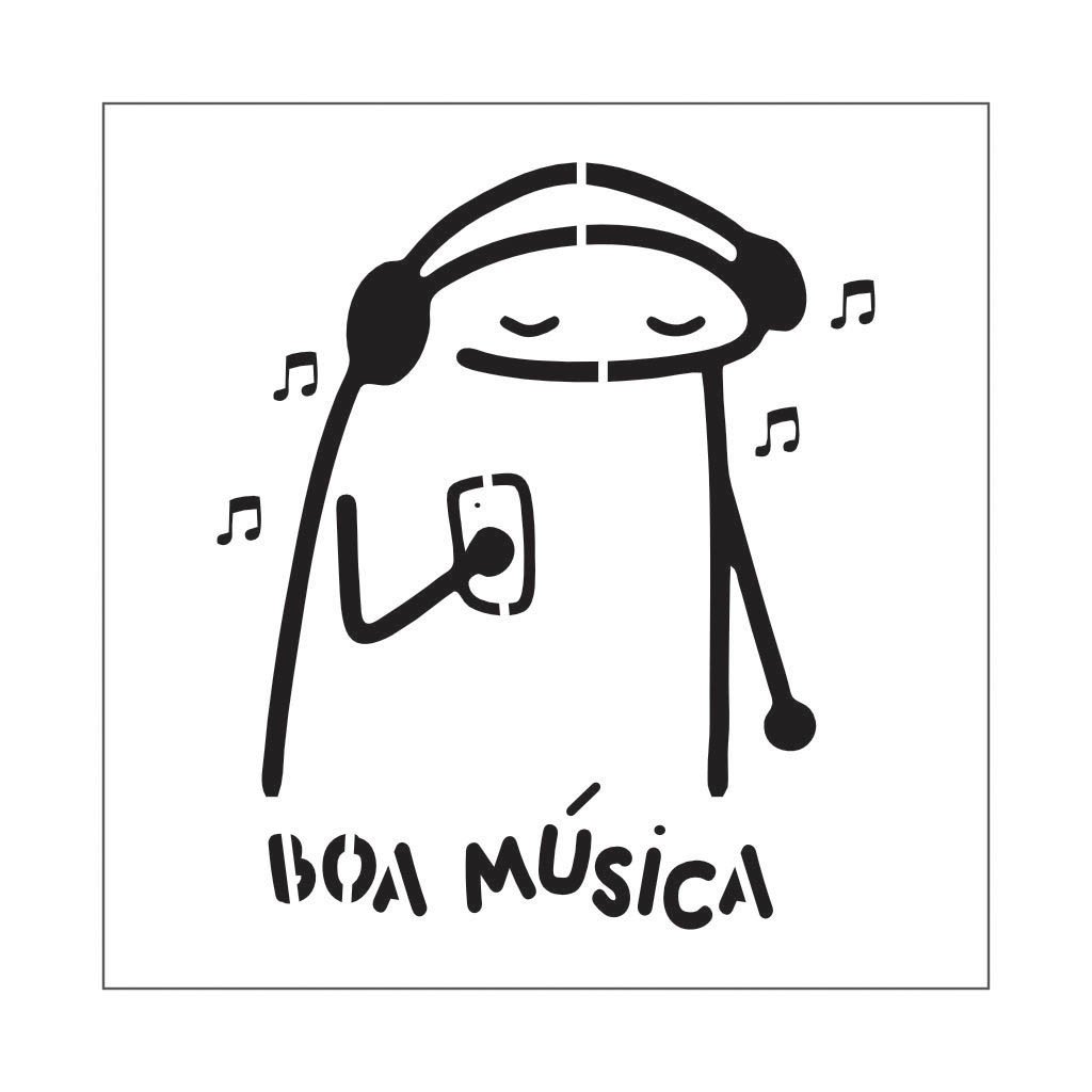 絵画 flk040189 stencil-flork-boa-musica-30x30