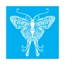 Stencil Borboleta - 30x30 - Ref D458