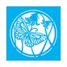 Stencil Borboleta - 30x30 - Ref D466