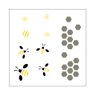 Stencil Abelhas - 10x10 - Ref G334
